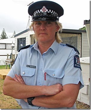 Christine Fox Orewa Community Constable at Orewa Beach Holiday Park                               
