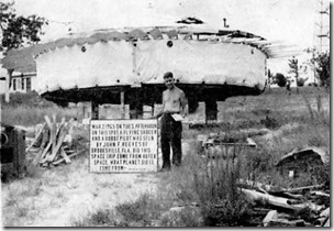 John Reevesand Homemade UFO