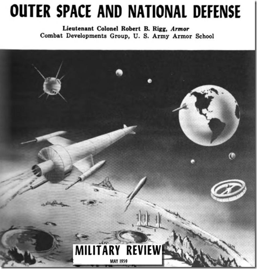 Military Review May 1959 Space