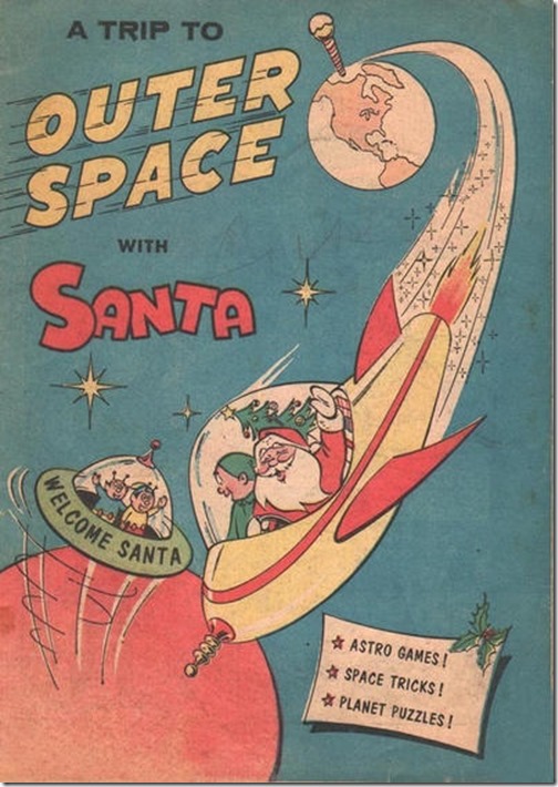A Trip to Outer Space with Santa