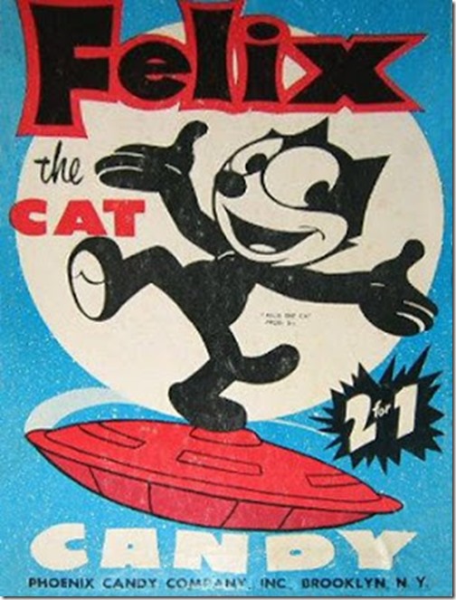 Felix the Cat Candy 1950s