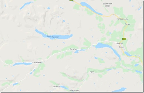 Location of Loch Achanalt Zoom