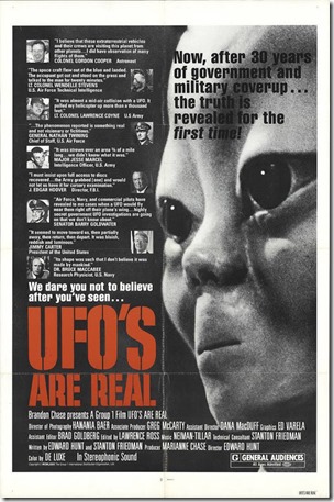 UFOs Are Real Poster