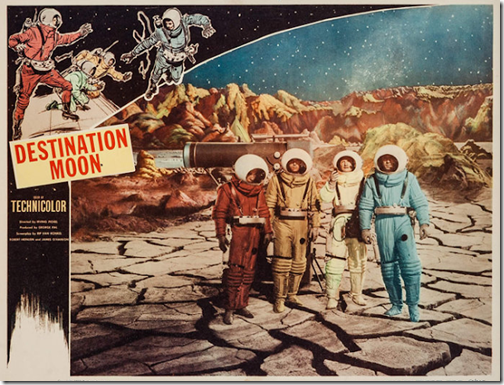 Destination Moon Lobby Card