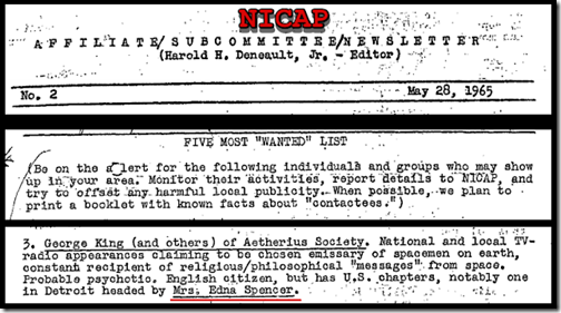 1965 NICAP Affiliate Newsletter May