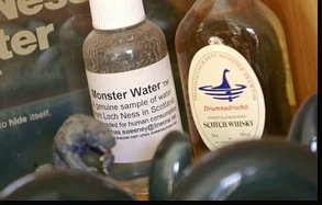 Amber Waterman/Sun Journal<br /> Loren Coleman has been given many things, including a bottle of water from the Loch Ness in Scotland, where Nessie the Monster is supposed to live, and also a bottle of Loch Ness Scotch.