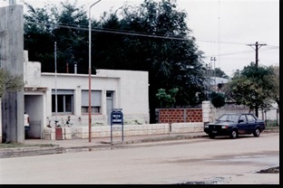 Caleufu (11) Edificio de ña Policía de Caleufú, frente a la plaza donde reapareció tras su odisea