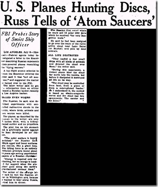 Atom Saucer Milwaukee Sentinel 7-7-05