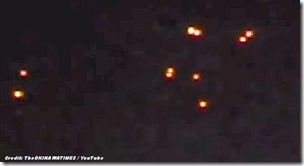 UFOs - Mysterious Lights Over Naha, Okinawa (2 of 2) 1-23-14