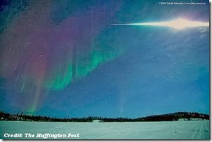 Massive Fireball Explodes Over Yellowknife 3-6-14