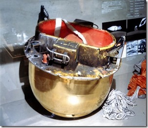 A Film Bucket Return Capsule Used in Corona Satellites 