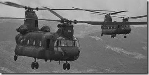 CH-47D CHINOOK Helicopters