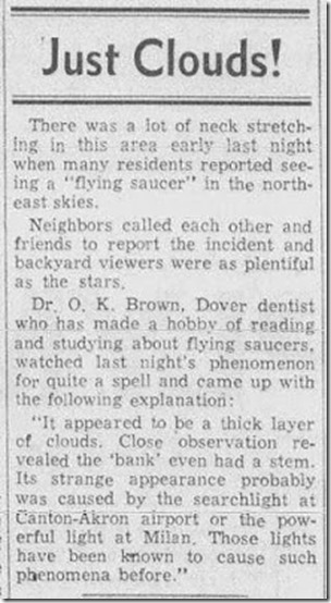 Dentist Dover Daily Reporter, Nov 19 1954