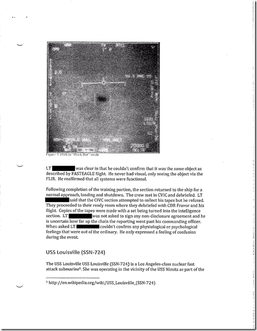 Confidential Military Report on 'Tic Tac UFO (Pg 11) - Undated
