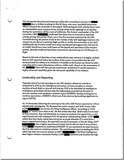 Confidential Military Report on 'Tic Tac UFO (Pg 12) - Undated