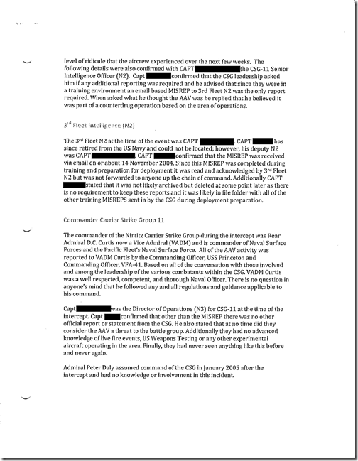 Confidential Military Report on 'Tic Tac UFO (Pg 13) - Undated