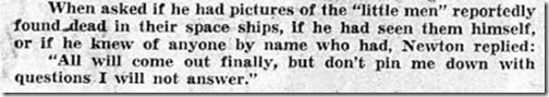 The Minneapolis Star Oct 20 1950 Newton clip