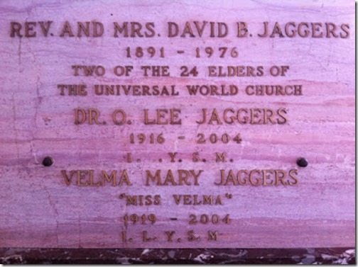Jaggers grave