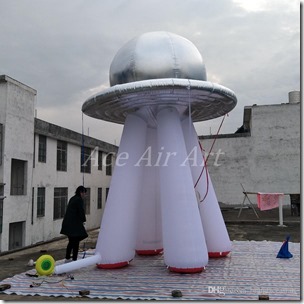 4-5-m-tall-amazing-giant-inflatable-ufo-dome