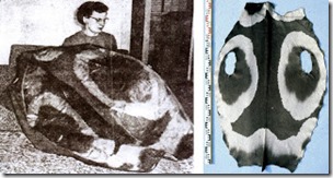 Mrs Keyton's robe and ribbon seal skin