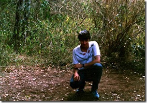 Owen Burnham in Kenya's Namanga Hills Forest, Owen Burnham