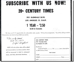 20th Century Times ad bl