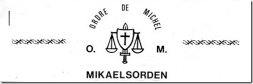 Mikaelsorden, Ordre De Michel O M-page-001 bl