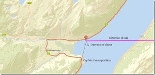 Captain Fraser Map Location
