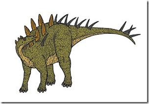 Kentrosaurus, public domain