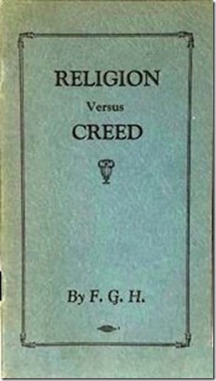 Hehr Religion Versus Creed