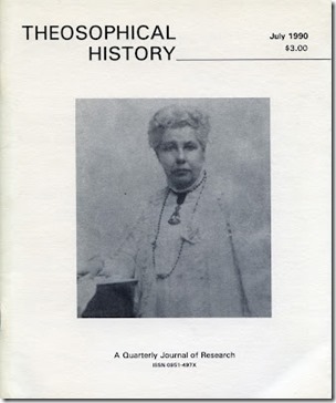 Theosophical History July 1990 bl