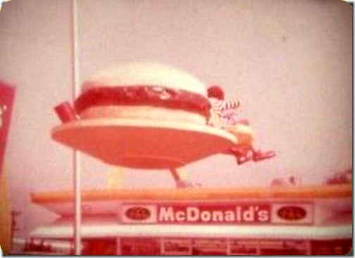 McDonald's Flying Hamburger