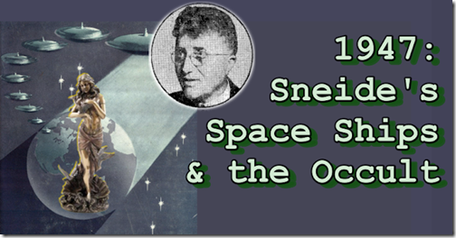 Sneide 1947 Space Ships