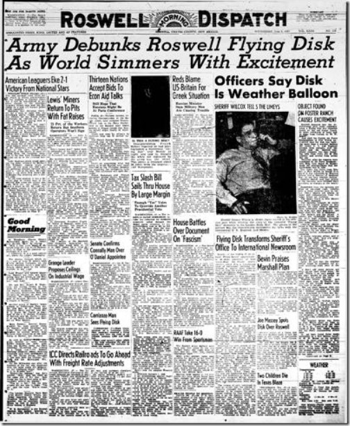 RoswellMorningDispatch-Roswell-NewMexico-9-7-1947a