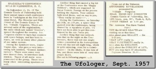 The Ufologer, Sept. 1957