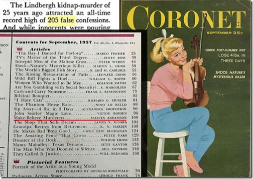 Coronet Sept. 1957