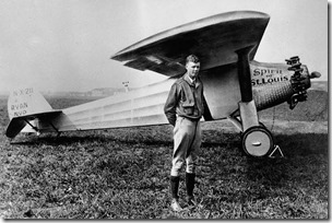 Lindbergh and plane