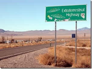 Rachel, NV, On The Extraterrestrial Highway, Highway 375, Home Of Numerous UFO Sightings And Near Area 51. (Photo By: MyLoupe/UIG Via Getty Images)