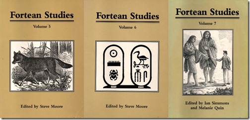 Fortean Studies, Vols 5-7