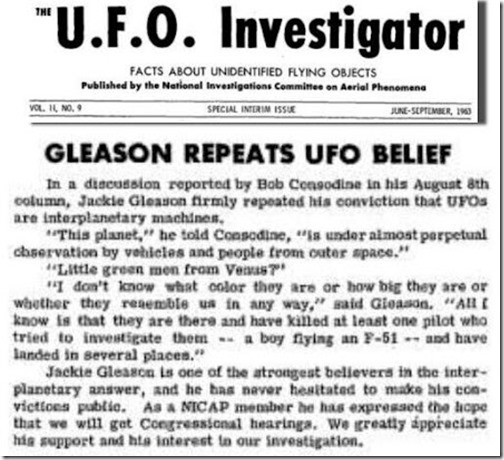 UFO Investigator June-Sept. 1963