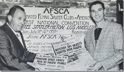 Daniel Fry and Gabriel Green, AFSCA Convention July 1959 bl