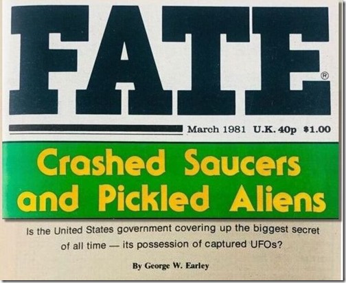 Fate March 1981 Earley Pickled