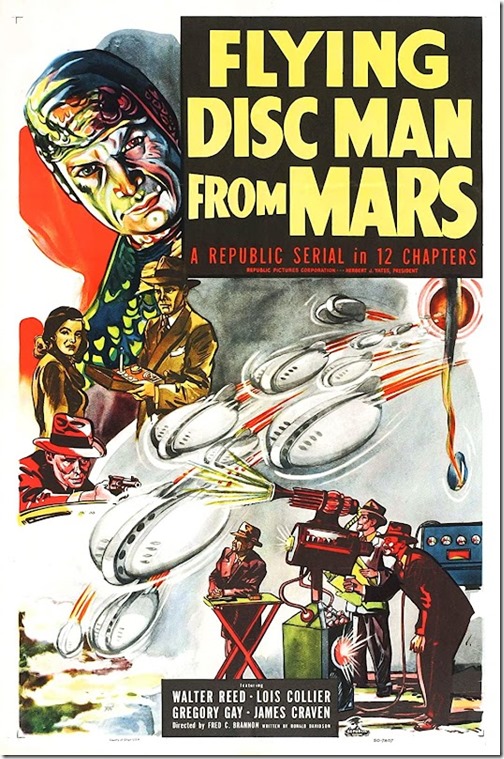 Flying Disc Man from Mars poster