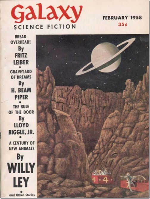 Galaxy science fiction february 1958 Vol. 15 No. 4