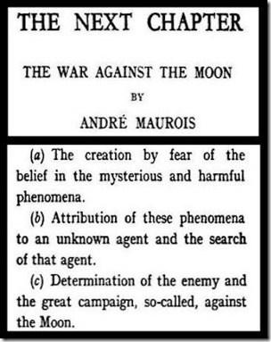 1928 War Against the Moon