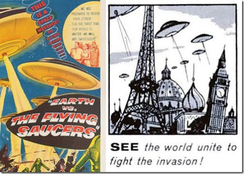 Earth vs the Flying Saucers