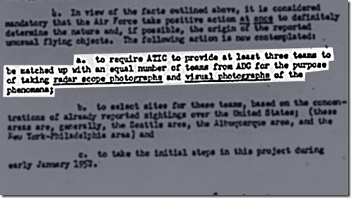 The TOP SECRET Air Force UFO Detaction Plan