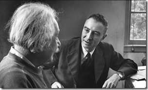 Oppenheimer-and-Einstein--Nov.-1947--Princeton-U-Press-