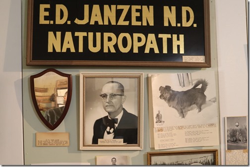 The Geneseo City Museum is located in the former home of chiropractor E.D. "Doc" Johnson, an eccentric who embraced the UFO craze of the 1950s. Max McCoy/Kansas Reflector