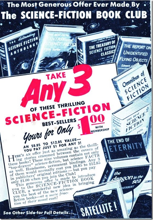 1957 IF - Science Fiction Book Club